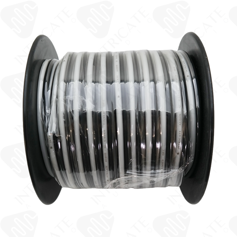 Intricate Audio 12 Gauge Tinned OFC Speaker Wire - 100 Feet