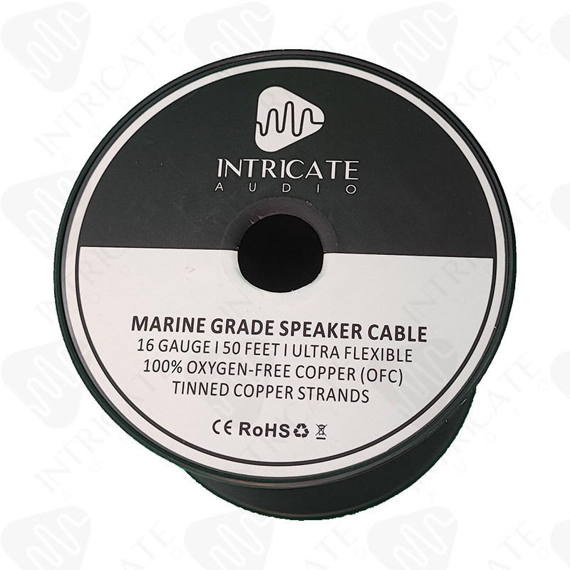 Intricate Audio 16 Gauge Tinned OFC Speaker Wire - 100 Feet