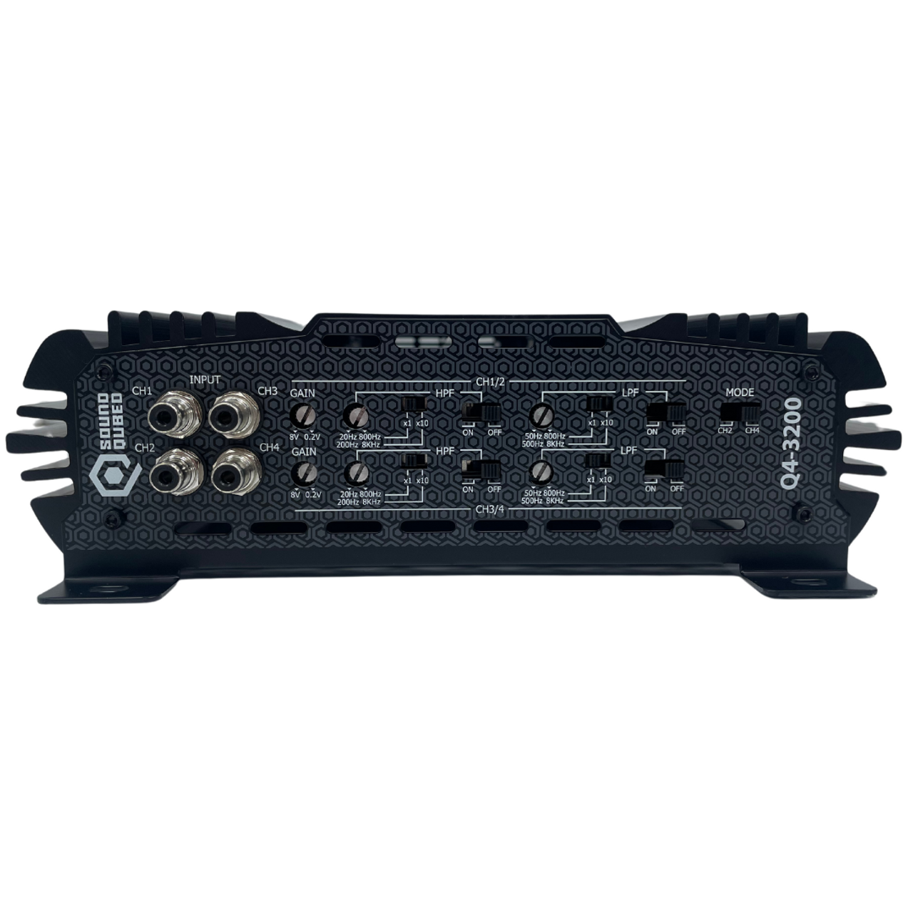 SoundQubed Q4-3200 4-Channel Amplifier