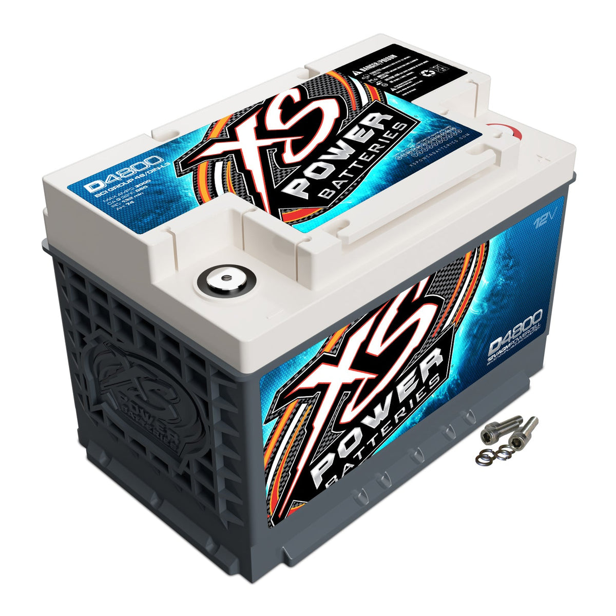 XS Power D4800 Group 48 AGM battery alternate view