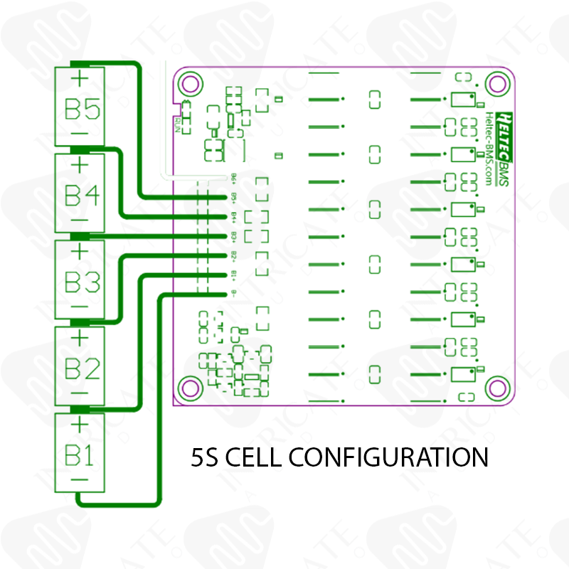 Heltec 4S 5S 6S LTO Battery Balancer