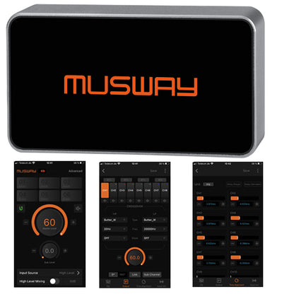 MUSWAY Bluetooth Audio Streaming & DSP Tuning App-control (BTA2)