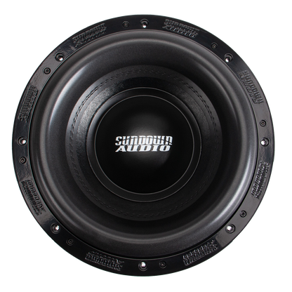 Sundown Audio M12 12 inch subwoofer rear view