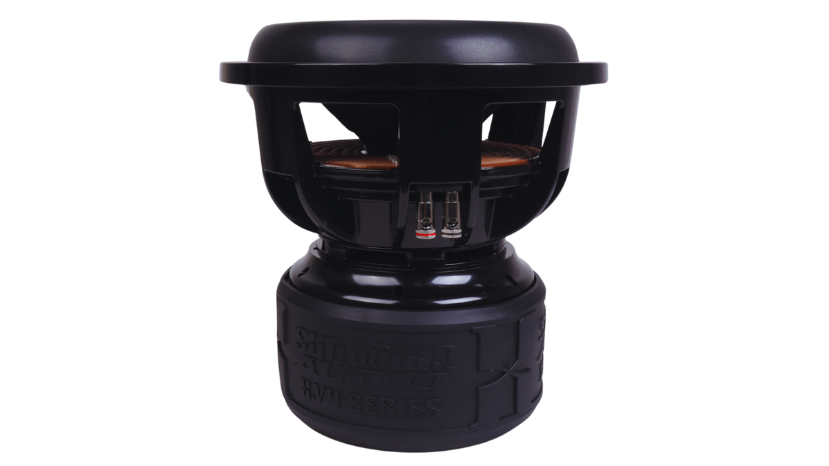 Sundown Audio XV4 12 inch subwoofer rear view